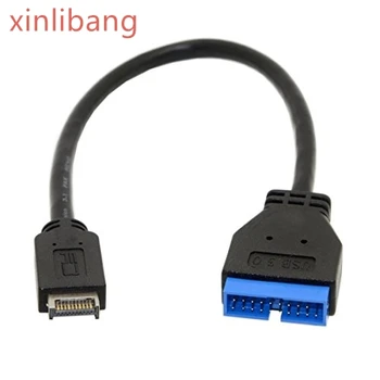 USB 3.1 Prednji Panel Header za 20Pin USB 3.0 Glava Podaljšek 30 cm za Motherboard ASUS računalnik kabel