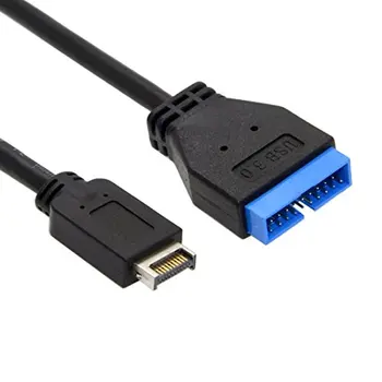 USB 3.1 Prednji Panel Header za 20Pin USB 3.0 Glava Podaljšek 30 cm za Motherboard ASUS računalnik kabel