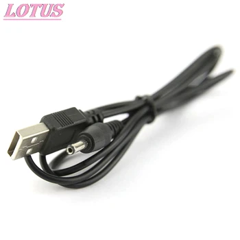 USB priključek Za 2.5 3.5 4.0 5.5 mm 5V DC Sod Vtičnica za Napajalni Kabel Kabel Priključek Black Visoke Kakovosti 1pc