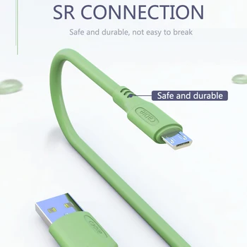 USB Tip C Tekočine Kabel za Redmi opomba 8 Samsung Hitro Charge3.0 USB C Hitro Polnjenje Kabel USB Tip-C Žice Za Huawei Xiaomi
