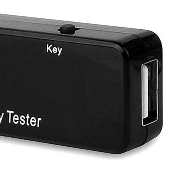 USB Varnostni Tester 3V-30V Trenutno Napetost Polnilnika Zmogljivosti USB Digitalni LCD prikazovalnik porabe Tester Speed Test Polnilniki Kabli
