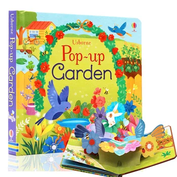 Usborne Pop-Up Pravljice trnuljčica 3D sliko knjige Odbor Kolorit angleščini Dejavnosti pred Spanjem Zgodba Knjige Za Otroke