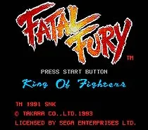 Usodna Fury 16 bit MD Igra Kartice Za Sega Mega Drive Za Genesis