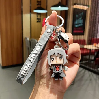 Ustvarjalne Anime Mini Svetu Keychains Za Ključe Cutey Igre Anime Vi Xiaolong Ključnih Verige Vrečko Avto Obesek Keyfob Bo Keyring Darilo