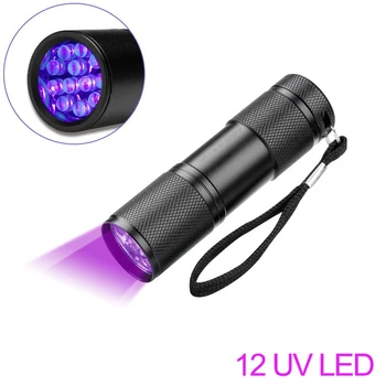 UV Svetilka 21LED 9LED UV Svetlobo 395-400nm LED UV Svetilko linterna Ultravijolično Svetlobo Črno Lučka Za Psa Madeže Urina Odkrivanje