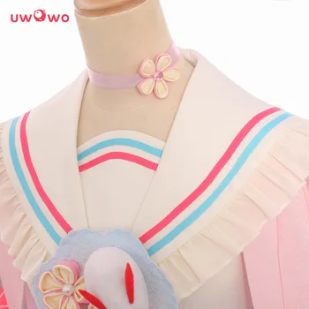 UWOWO Wc-Zavezuje Hanako-kun/Jibaku Shounen Hanako-kun Yashiro Nene Kimono Cosplay Kostum Luštna Dekleta Oblačenja