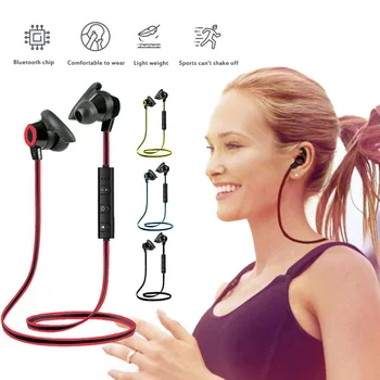 V uho Vratu-vgrajena Šport Bluetooth 5.0 Brezžične Slušalke Fleksibilne Stereo Zvok Čepkov za Zmanjšanje Hrupa fone bluetooth