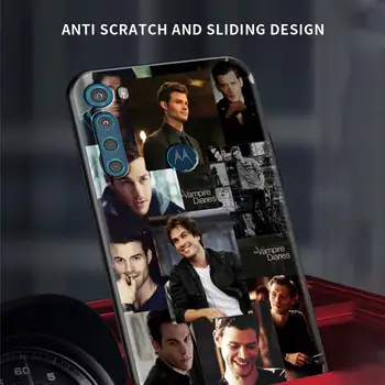 Vampir Dnevniki Silikonski Primeru Telefon za Moto G8 G9 Igrajo E7 Plus Moč Lite Eno Fusion E6s Rob G Pisalo Kritje Coque