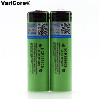 VariCore NCR18650B 3400mAh Li-ion Rechargeable18650 Baterijo, Vezje svetilka+ Brezplačna Dostava