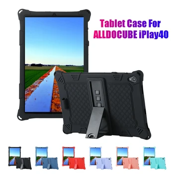Varstvo Primeru za ALLDOCUBE IPlay40 Tablet 10.4 Palčni Silikona Primeru Nastavljiv Tablet Stojalo s Peresom
