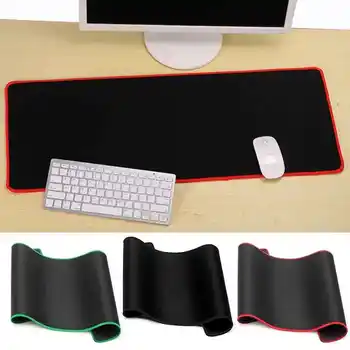 Velika Gaming Miška Ploščica Računalnika Mousepad Nepremočljiva Multi-velikost Anti-slip Naravne Gume Desk Mat Zaklepanje, Edge Play Mat