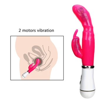 Vibefun 12 Hitrosti Močno Rabbit Vibrator, Klitoris Stimulator G-spot Massager, Sex Igrače Za Ženske Ženski Masturbator Za Odrasle