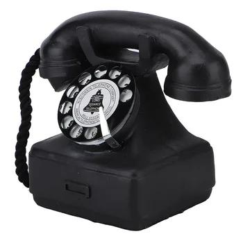 Vintage Retro Starinsko Telefona Stacionarnega Telefona Doma Desk Dekor Ornament Fotografija Rekviziti