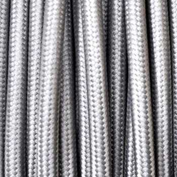Vintage tekstilne lučka žice retro električni kabel krpo, ki zajema tkanine lučka kabel: 2 x 0,75 mm