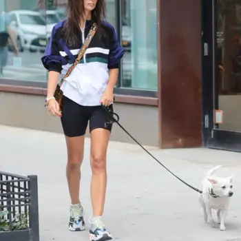 Visoko pasu kratke ženske trdna elastični pas za fitnes kolesarjenje hlače letnik bombaž, kratke hlače elegantno črno beli poletni 2020