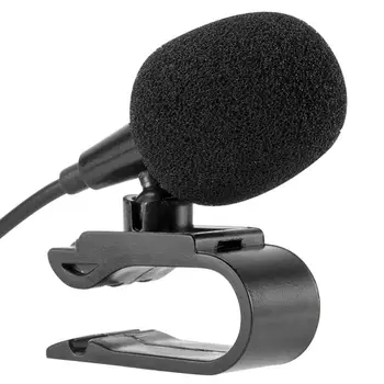VODOOL 3M Žično Avto Oprema Avto Zunanji Mikrofon 3,5 mm Vtič Mic Za Auto Stereo Radijski Sprejemnik Komplet Zvočnikov