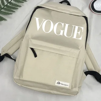 Vogue nahrbtnik vrečke mochila modni oblikovalec anime laptop moški ženske sac femme plecaki nahrbtnik