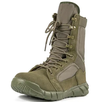 Vojska zelena tactica Vojaški Škornji Moški Taktične Vojaške Škornje Sage Zelena Taktično Škornji Moški Gume Sredi Tele Boj proti Škornji Moški