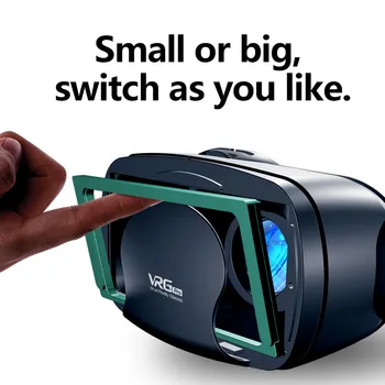 VR Očala Za 5 Do 7 Palčni Pametni Telefon Čelada, Očala 3D Navidezna Resničnost, Slušalke, Očala Gledališče Različico Za Mobilne telefone Igre