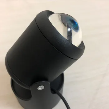 Vrh prodati USB Gumb Mavrični sončni Zahod Projektor Pisane Led Noč Svetlobe Oddaja v Ozadju Stene Doma Dekoracijo Kava Trgovine, Lučka