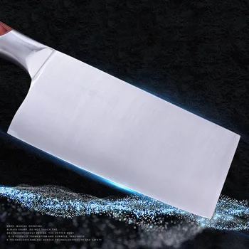 Vroče Kuhinjski Nož Komplet 7 Kosov Visoko Vsebnostjo Ogljika Iz Nerjavnega Jekla Za Rezanje Odrezanje Sekljanje Ribe Škarje Kuhar Japonski Ostra Orodja