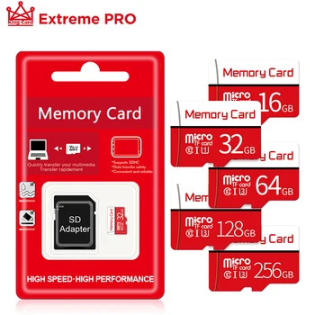 Vroče prodaje Cartao de memoria Pomnilniško Kartico 8GB 16GB 32GB 64GB 128GB microsd Kartice Micro SD Class 10 Mini TF Kartice brezplačno darilo prilagoditev