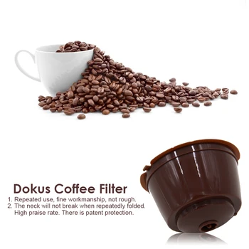 Vroče Prodaje Vžigalnike Kapljično, Aparat za Filter Kavo Kapsula Cedilo Dripper za enkratno uporabo za Dolce Gusto Coffeeware Dobave
