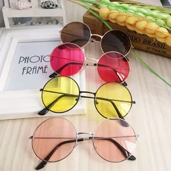 Vroče Prodaje Ženske Modni Retro Okrogla Plastična Očala, Leče Sončnih Očal Okvir Očal Za Ženske Očala Darila Pripomočki