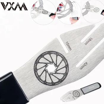 VXM Popravilo Koles Orodja Klešče za Disk Zavore Poravnava Rotorja Truing Orodje za Prilagoditev Trajne iz Nerjavečega Jekla Ključa Gume Ročaj