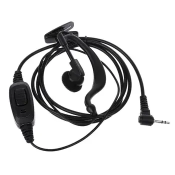 Walkie Talkie držalo za uho Slušalke Slušalka 1pin 2,5 mm Jack PG Mic Slušalka za Motorola T6200 TKLR T3 T6 Radio