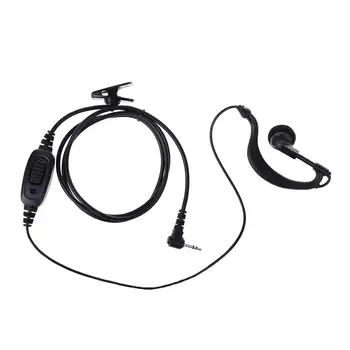 Walkie Talkie držalo za uho Slušalke Slušalka 1pin 2,5 mm Jack PG Mic Slušalka za Motorola T6200 TKLR T3 T6 Radio