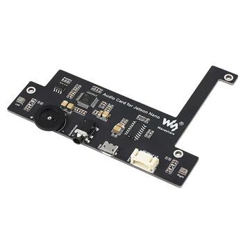 Waveshare Audio Codec Modul za Jetson Nano USB Audio Codec Gonilnik za Zvok brez Kartice Sinteza Govora Modul