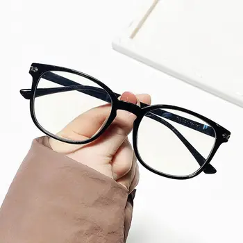 WOENFEL Letnik Očala Ženske Modni Anti Modra Očala Moških Klasičnih Unisex Ultralahkih Ovalne Pregleden Okvir Ženska Očala