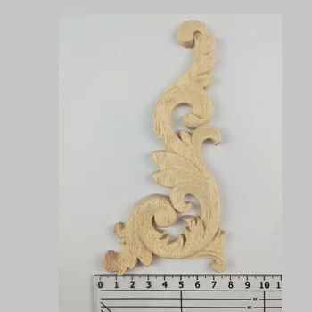 Woodcarving Nalepko Kotu Aplicirano Okvir Vrat Okrasite Stene, Vrata, Pohištvo, Dekorativne Figurice Lesene Miniature 15*8 cm