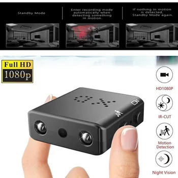 XD IR-CUT 1080P Full HD Kamere Mini Kamera Najmanjši Ir Nočno opazovanje Mikro Cam Zaznavanje Gibanja Mini DV Video Kamero