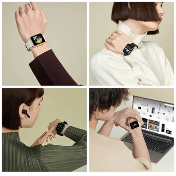 Xiaomi Mi Gledati novo Lite Bluetooth Smart Watch GPS 5ATM Nepremočljiva SmartWatch Fitnes Srčnega utripa mi band Globalna Različica