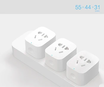 Xiaomi Mijia WIFI Smart Vtičnice Priključite Stikalo za Brezžični Daljinski Socket Adapter Za Pametni Dom App Delo Z Večnamensko Prehod
