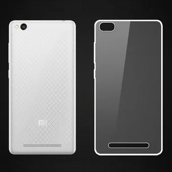 Xiaomi Redmi 4X Pro Primeru Zajema 0,6 mm Ultrathin Pregleden TPU Mehko Hrbtni Pokrovček Telefona Primeru Za Xiaomi Redmi 3 Mi6 Mi5c Primeru Telefon