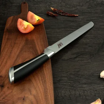 XYj iz Nerjavnega Jekla Kuhinjski Nož Niz S POM Ročaj Visoke Kakovosti Kuhinjski Nož S POM Ročaj Z Brezplačno Darilo Nož Zajema