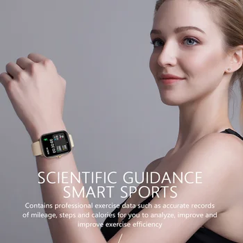 Y20 Ženska Pametno Gledati 2021 Celoten Zaslon na Dotik Ročaja za Rotacijo Fitnes Tracker GTS 2 Smartwatch Za Xiaomi IPhone PK P8 Plus