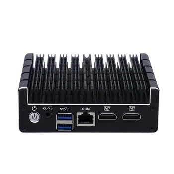 Yanling Vroče Prodaje NUC Mini Sever Celeron J3160 Procesor Pfsense Fanless Usmerjevalnik 4 Intel I211AT Wlan Firewall, VPN Podporo AES-NI