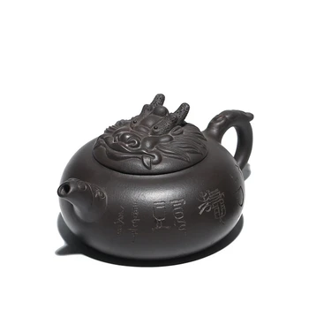 Yixing Zmaj Čaj Grelnik Vode Vijolično Gline Mojster Ročno Čajnik Pošlji Darilo Polje