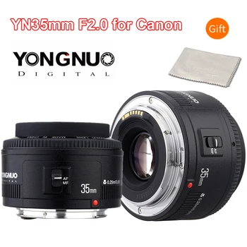 YONGNUO Objektiv YN50 mm YN50mm F1.8 YN35mm YN35mm F2.0 Fotoaparat AF MF Objektiv za Canon Canon EF za Nikon Nikon F DLSR Objektiv Kamere