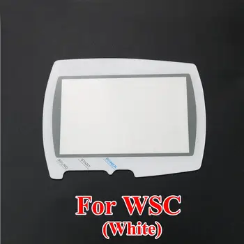 YuXi Ročni Igri Igralec Plastičnih Zaslona Objektiv protector za BANDAI za WSC za Sprašujem, Labod Barve