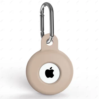 Za Airtag Primeru Tekoče Silikona Srčkan Kratek KeyChain Zaščitni ovitek za Apple Airtags Tracker Rokav Zraka Oznako Smart Dodatki