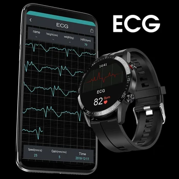 Za Android Telefon Iphone IOS Huawei Xiaomi Pametno Gledati Moške Android 2021 IP68 Vodotesen Smartwatch Android EKG Pametno Gledati