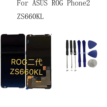 Za ASUS ROG Telefon 2 ZS660KL LCD-Zaslon, Zaslon na Dotik, Računalnike Skupščine Zamenjava Za ASUS ROG Telefon 3 ZS661KL LCD Zaslon