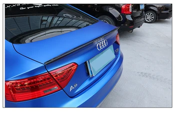 Za Audi A5 Ogljikovih Vlaken Zadnji Spojler Krilo 4-Vratni Sedan 2009 - 2016 S5 Slog Trunk Lid