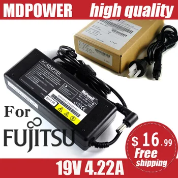 Za Fujitsu FMV Lifebook AH531 AH550 B6220 B6220 AH532 AH530 AH522 strojev za avtomatsko obdelavo podatkov-80NB prenosni računalnik napajanje AC adapter za polnilnik 19V 4.22 A 80W