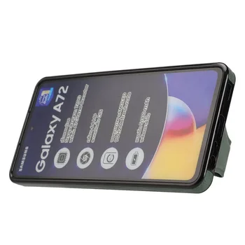 Za Galaxy A52 A72 A32 A51 A71 A50 Primeru denarnice, mobilni Samsung S21 Ultra S20 Telefon primeru PU Usnje Silikonski Kartico v Režo za Stojalo